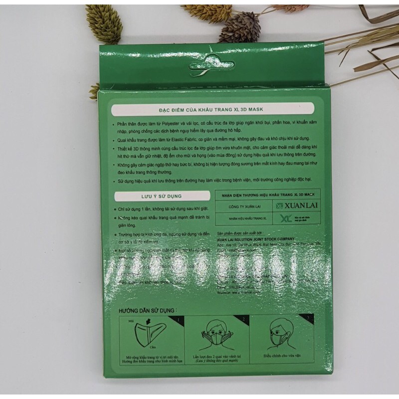 (Mẫu Mới) Hộp 50 Chiếc Khẩu Trang 3D MASK Thời Trang Kháng Khuẩn Công Nghệ Dập Nhật Bản | BigBuy360 - bigbuy360.vn