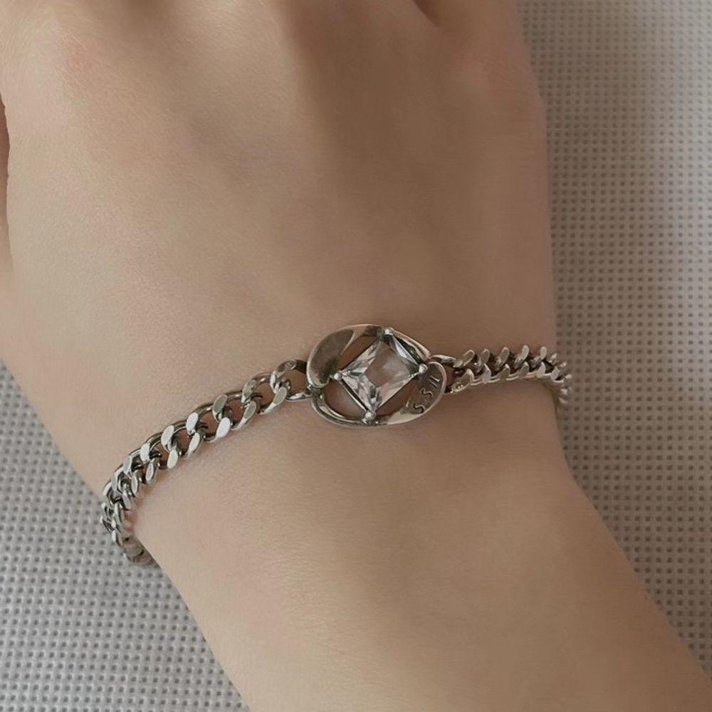 Vòng Tay Kim Loại Rỗng Đơn Giản Thời Trang Phong Cách Hàn Quốc