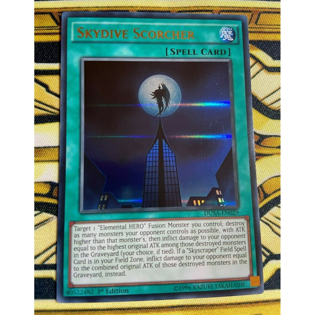 Bài Yugioh - Skydive Scorcher