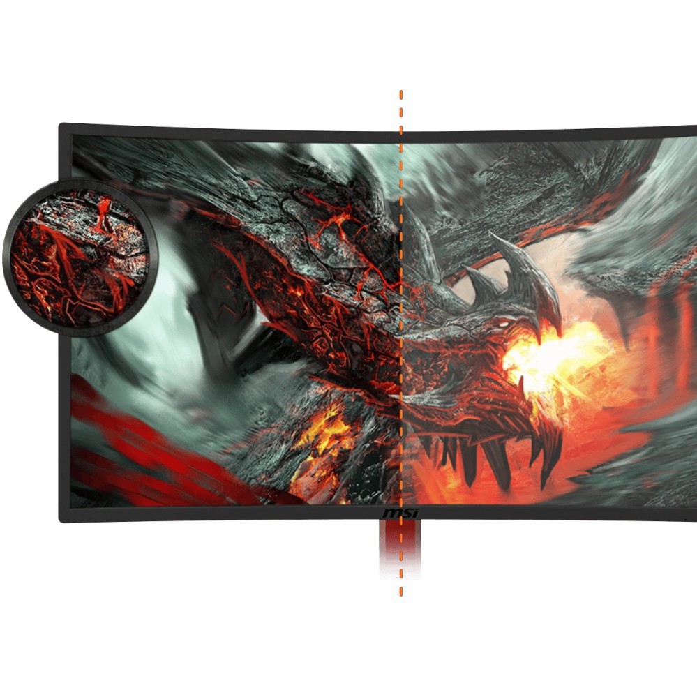 [FREESHIP]  [BẢO HÀNH 3 NĂM] Màn hình vi tính cong 23.6 " MSI Optix-G24C 144Hz -Shop Yêu Thích