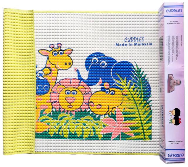 NỆM CAO SU CHỐNG THẤM THOÁNG MAT CHO BÉ CUDDLES MALAYSIA