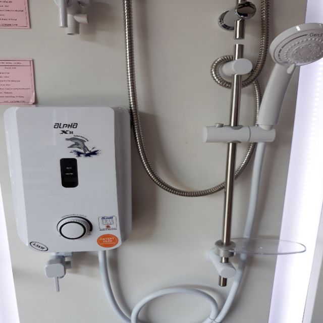 Máy tắm nước nóng trực tiếp chất lượng tốt alpha X3E