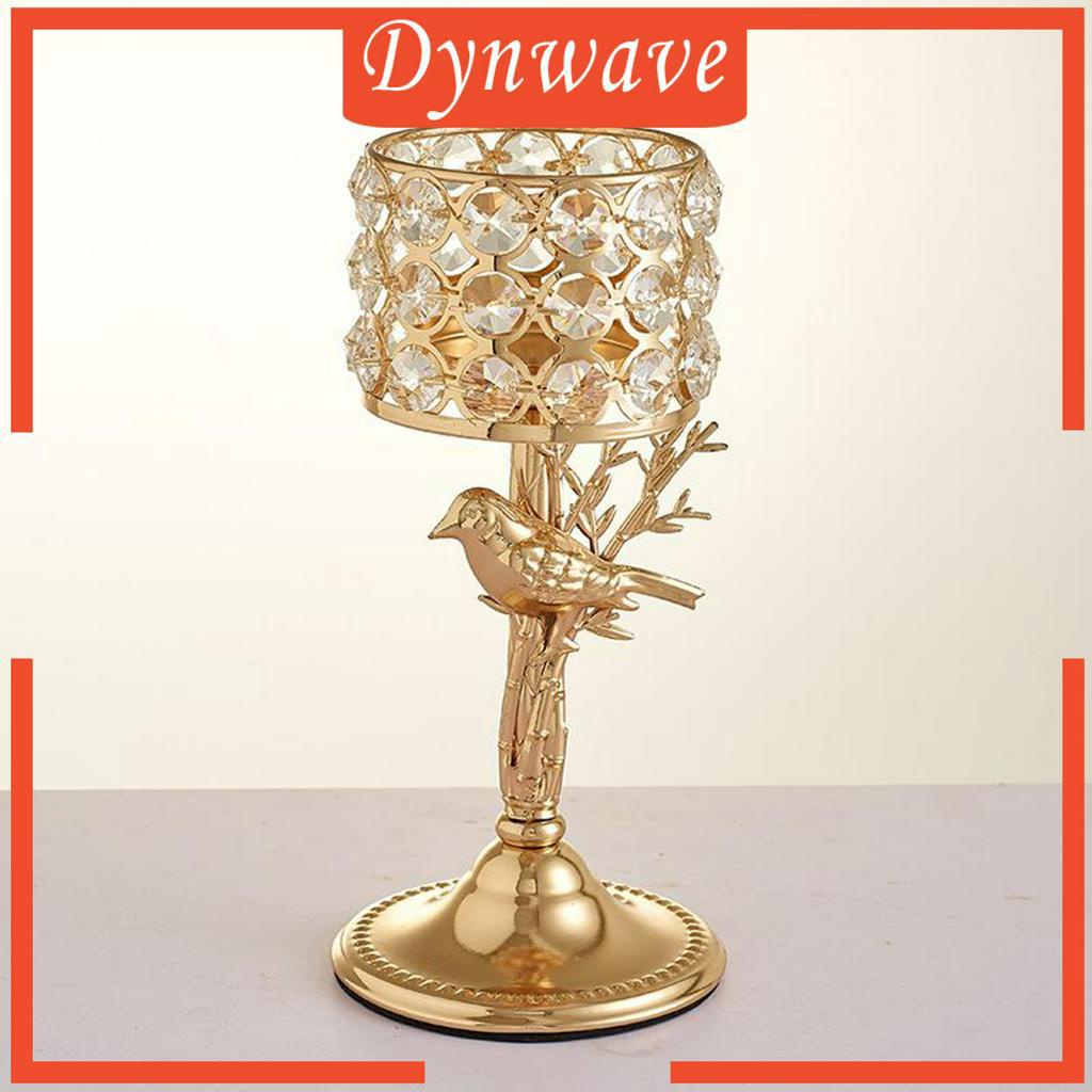 Chân Nến Pha Lê Trang Trí Nhà Cửa