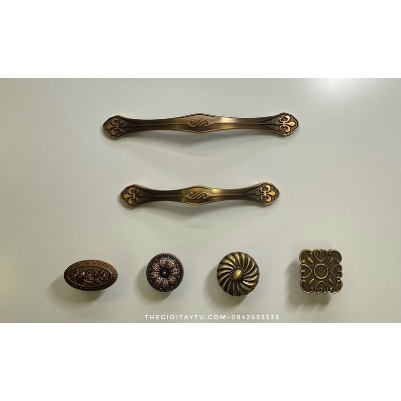 Tay Nắm Tủ Màu Đồng Bộ Số 1