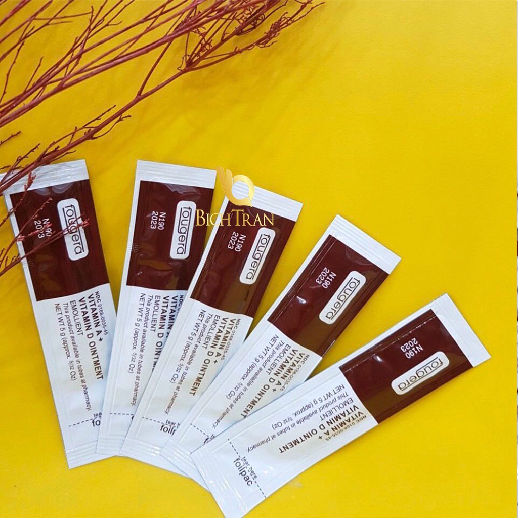 Dưỡng môi sau phun xăm AD gói dài 5g, dưỡng ẩm kích bong nhanh