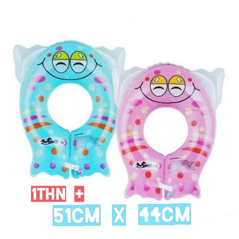 Phao Bơi Hình Cá Có Dây An Toàn Cho Bé