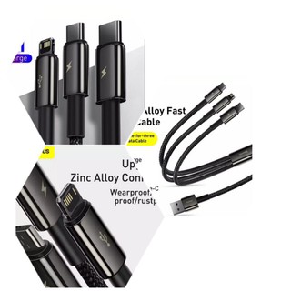 [NEW]Dây cáp sạc Baseus Type-C micro USB 3.5A 3 trong 1