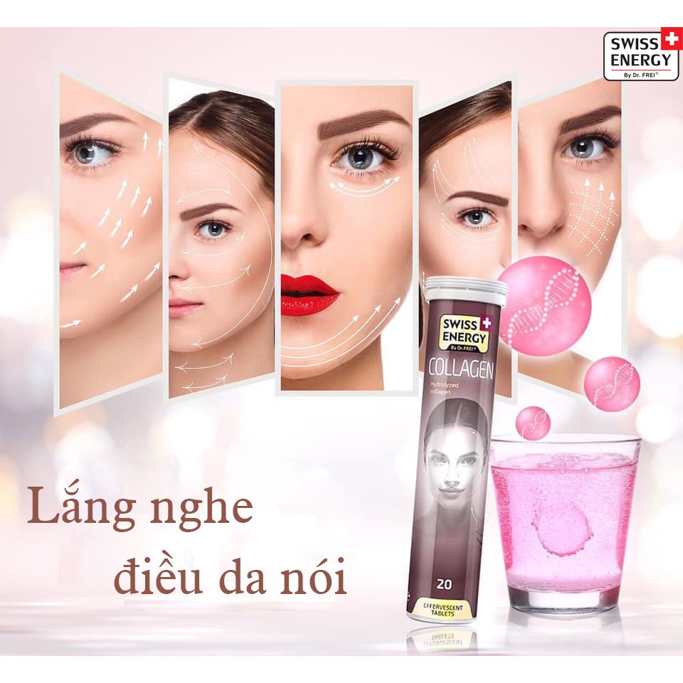 Viên Sủi Bổ Sung Collagen Swiss Energy (20 viên) | BigBuy360 - bigbuy360.vn