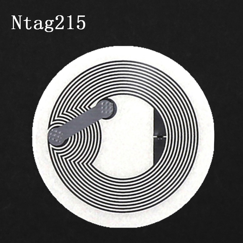 Set 50 Nhãn Dán NFC NTAG215 NFC Cho TagMo Formum2 NFC Ntag 215 NFC RFID