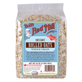 Yến Mạch Cán Ăn Liền Bob's Red Mill Rolled Oats Mỹ 907g