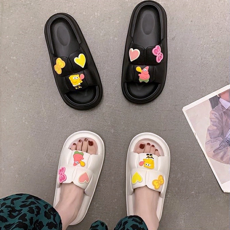 Dép bánh mì BỌT BIỂN cực xinh kèm ảnh thật