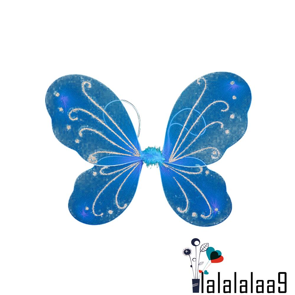 Set Cánh Bướm Và Chân Váy Xòe Hóa Trang Cho Bé Gái