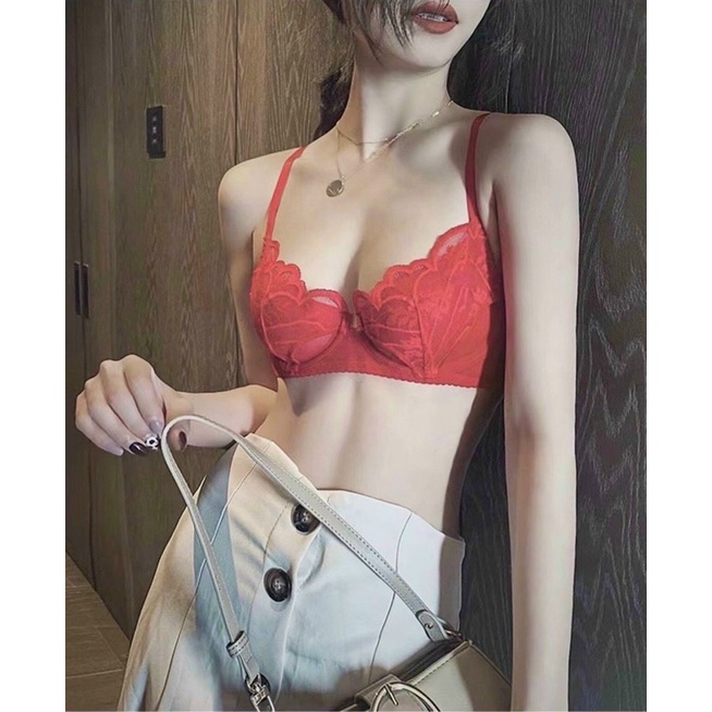 BỘ ĐỒ LÓT REN,SÉT NỘI Y  CAO CẤP MÚT MỎNG CÓ GỌNG SEXY ÔM NGỰC C1245
