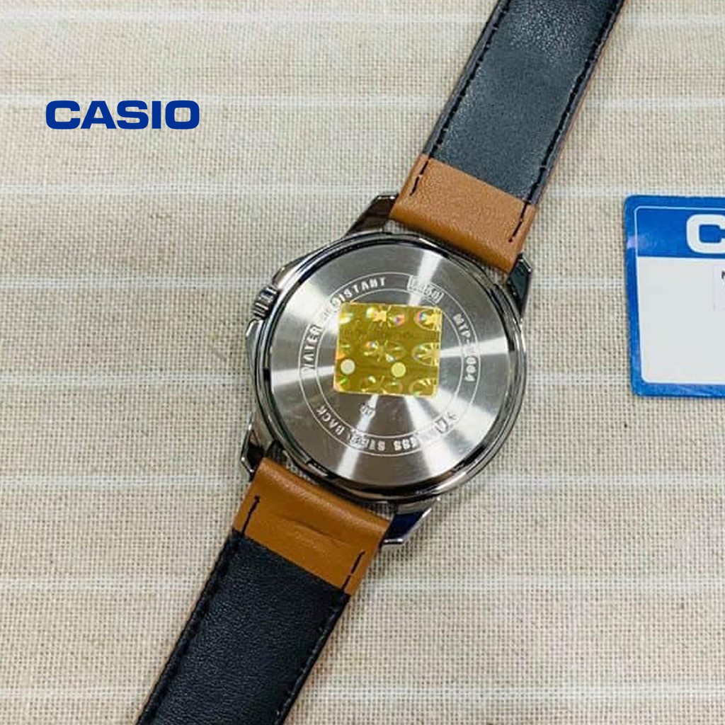 Đồng hồ nam CASIO MTP-V004L-1B2UDF chính hãng - Bảo hành 1 năm, Thay pin miễn phí