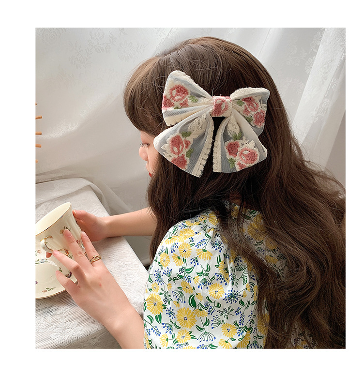 iF YOU Kẹp tóc   kiểu nơ xinh xắn dành cho nữ