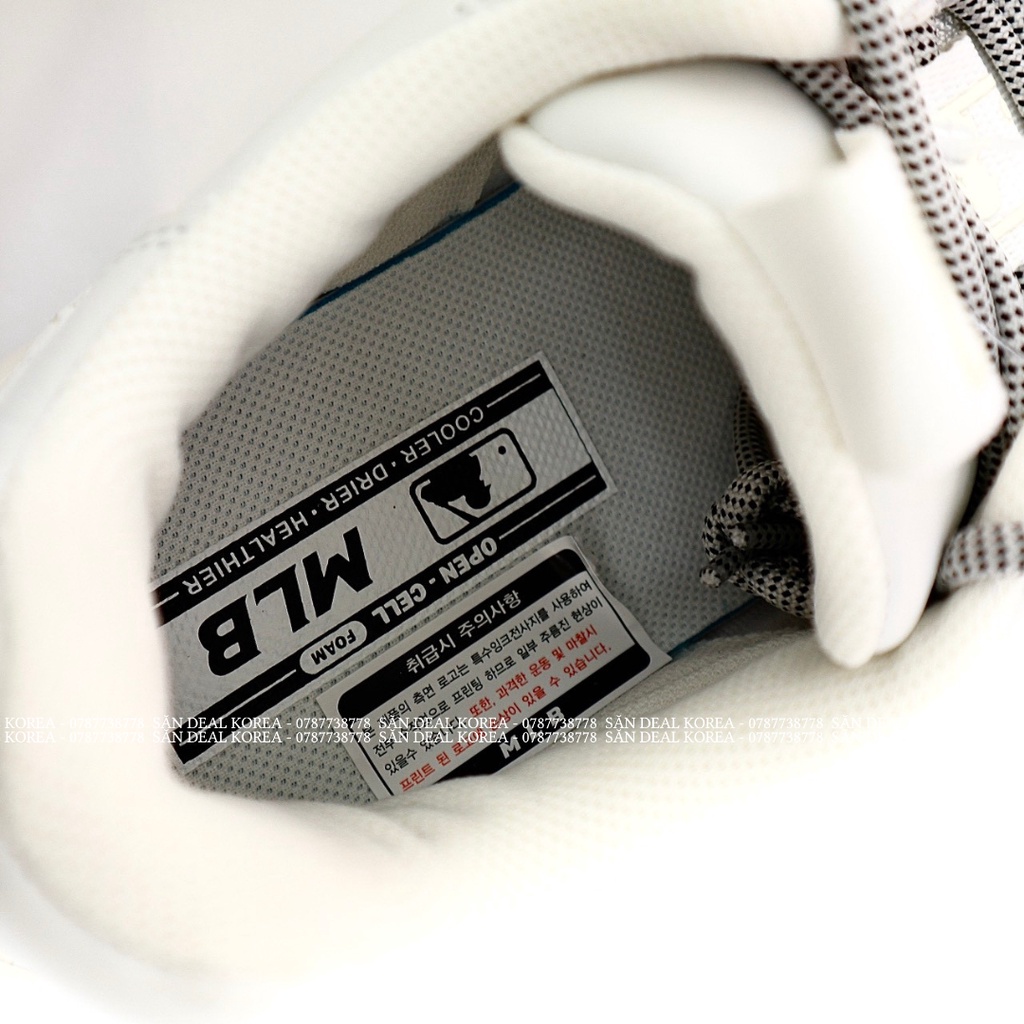 Giày thể thao MLB Big Ball Chunky P NY Yankee màu trắng - sẵn size nam 265