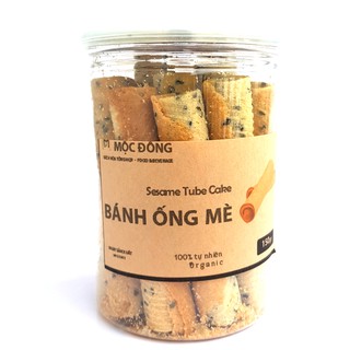 Hộp 150gr bánh ống mè đen vị ngọt lạt vừa ăn ngon vừa bồi bồi dưỡng sức khỏe