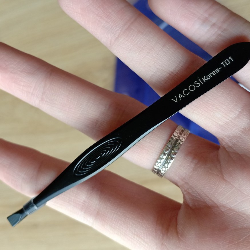 NHÍP VACOSI T01 + T02 SLANTED TWEEZERS
