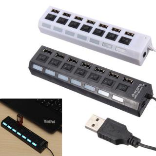 Hub chia cổng USB có công tắc kích hoạt 4 cổng - 7 cổng