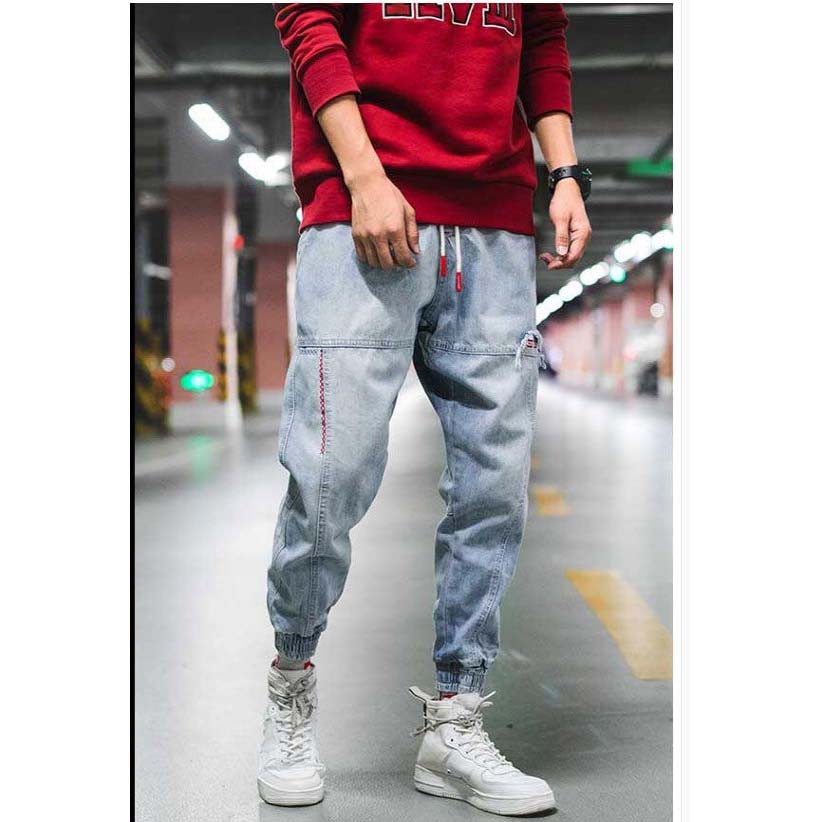Quần Nam, quần jean jogger nam cá tính, RY1434