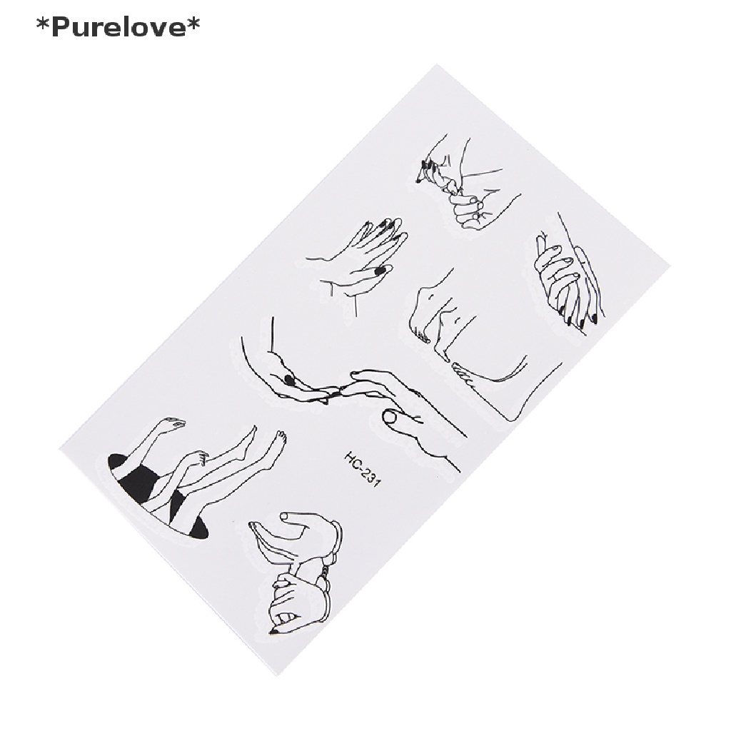 Hình Xăm Dán Tạm Thời Chống Thấm Nước Thiết Kế Quyến Rũ