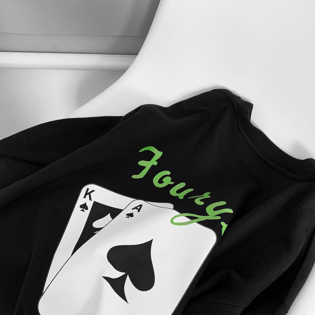 Áo Sweater JL Oversize Black Jack, JACKLANE, Áo nỉ chui đầu Unisex Jack Lane | BigBuy360 - bigbuy360.vn