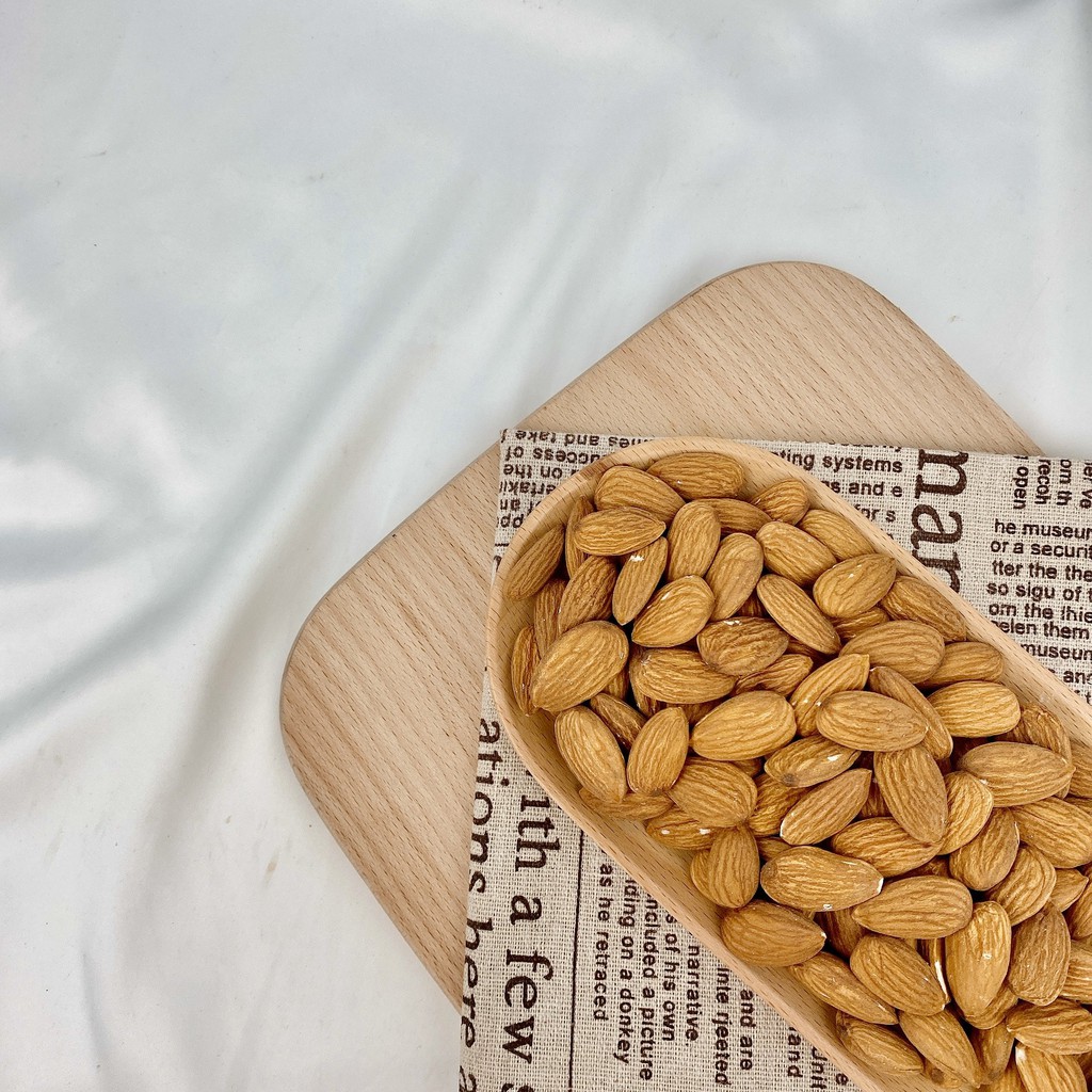 600g Hạnh nhân sấy nguyên vị thơm giòn, Giảm cân, Ăn Kiêng, Keto - Nhập khẩu Mỹ