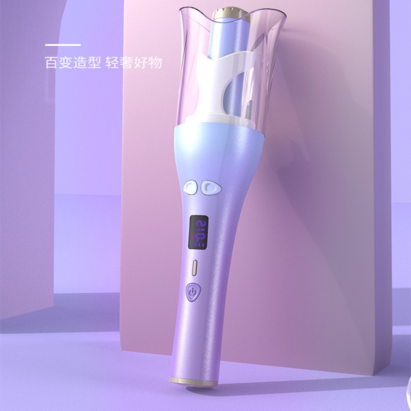 [Hàng Sẵn] Máy Uốn Tóc Tự Động Xoay Thông Minh, Máy Tạo Kiểu Tóc,Không Khô Sơ 【Fluorine073】