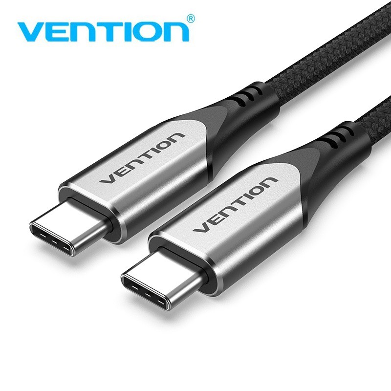 Cáp USB Type c 3.1 to USB Type c dài 50mcm Vention hỗ trợ 4k@60Hz