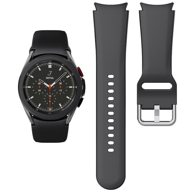 Dây Đeo Silicone 4 44mm 40mm 46mm Cho Đồng Hồ Thông Minh Samsung Galaxy Watch 4 classic 42mm