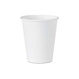 Ly giấy trắng 6.5 OZ 185ml - 7,4x7,3x4,9 (Lốc 50 cái)