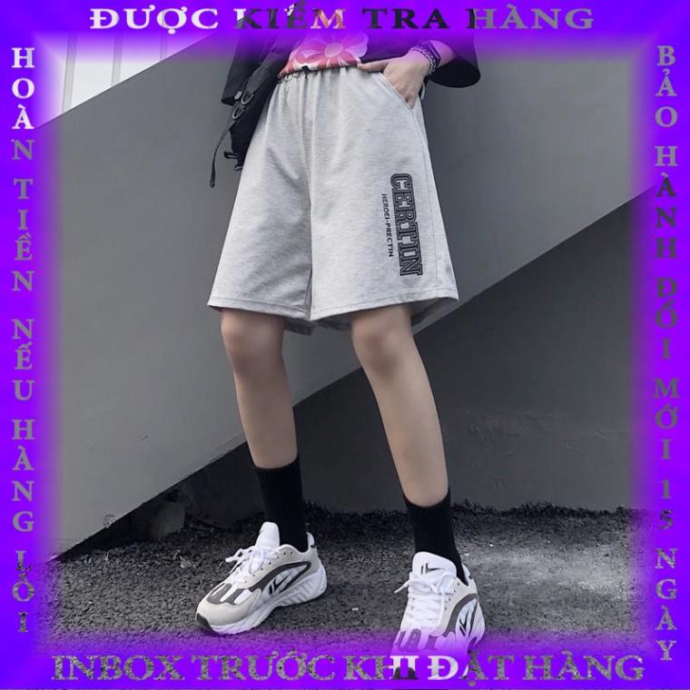Quần short thun nam nữ Yinxx, quần sort Unisex QS28 buiduc