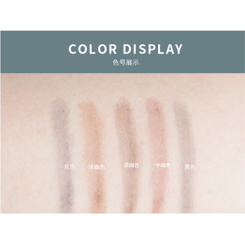 Bút chì kẻ lông mày dạng xé không thấm nước và mồ hôi tiện dụng