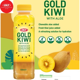 Nước kiwi vàng lô hội okf hàn quốc 500ml