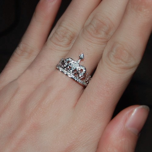 Xả hàng nhẫn vương miện BẠC 925