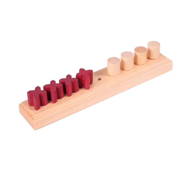Đồ chơi trí tuệ_Thử thách trí não_Eight Men on A Raft- Wooden Puzzle_Hack não &amp; IQ Toys_Giải đố_Thông minh_Trí tuệ