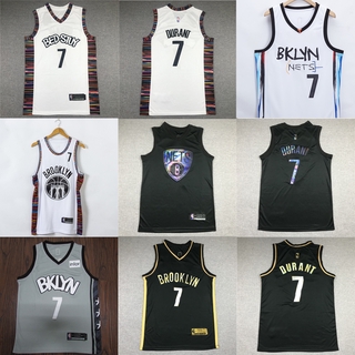 NBA Áo Thun Bóng Rổ Kevin Nets Kevin Durant Jersey 2021
