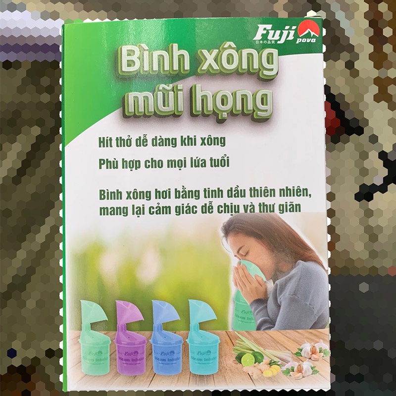 Bình xông mũi họng xông hơi tinh dầu Fuji KOPATO