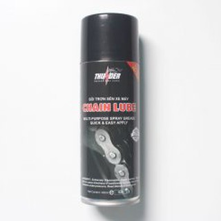 Chai xịt bôi trơn, bảo dưỡng sên xích xe máy, mô tô Thunder Chain Lube 400m