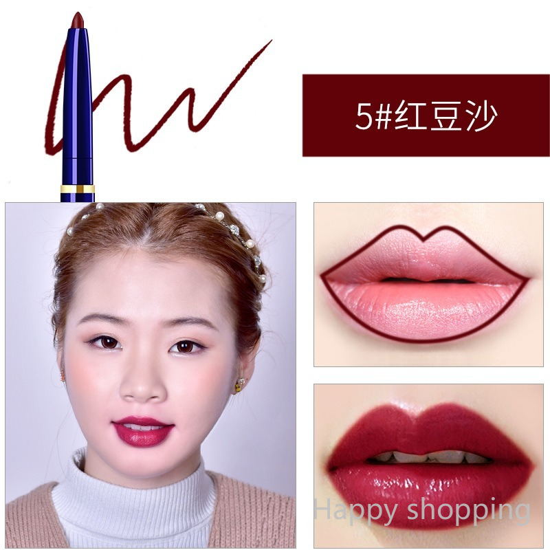 (Hàng Mới Về) Chì Kẻ Viền Môi Hai Đầu Màu Sắc Thời Trang | BigBuy360 - bigbuy360.vn