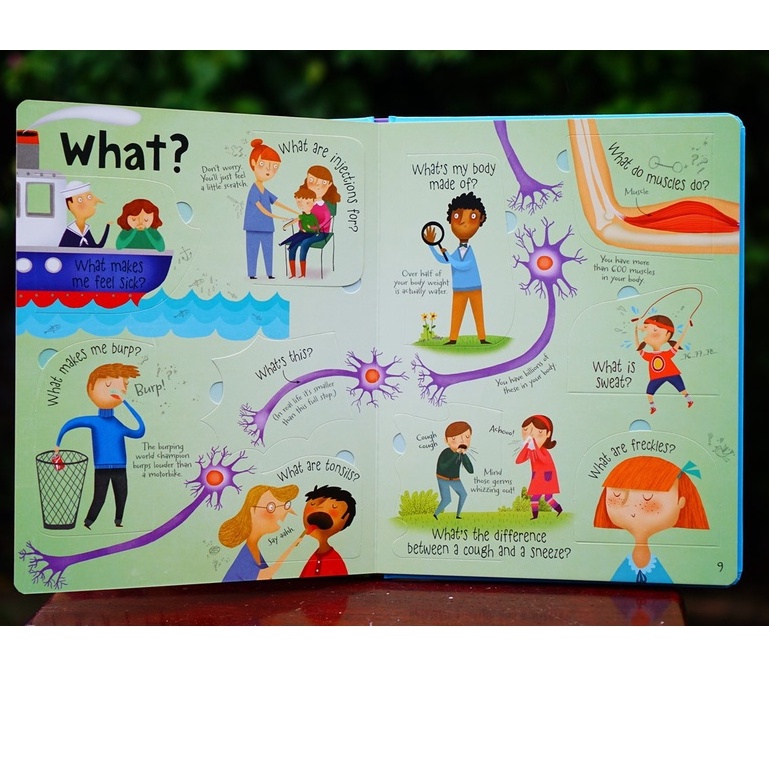 Sách Lift-the-flap Questions and Answers about your Body