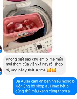 Viên giặt quần áo Nhật