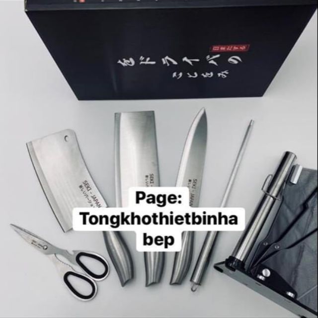 BỘ DAO BẾP SEKI NHẬT BẢN