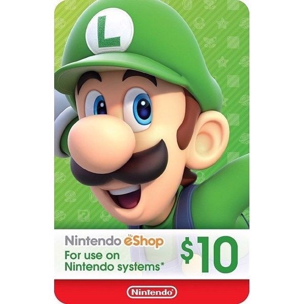 Thẻ Eshop Gift Card Cho Máy Nintendo Switch