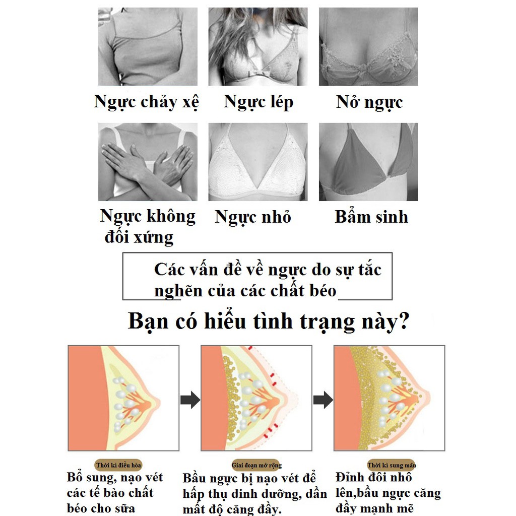 Tinh Dầu Đu Đủ Nở Ngực, Làm Săn Chắc, Nâng Kích Cỡ Vòng 1 Hiệu Quả 30ml