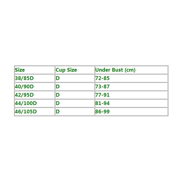 Áo ngực nữ bản lớn thời trang và quyến rũ