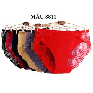 Thanh lý -set 10 quần lót đúc pha ren nhiều mẫu free size