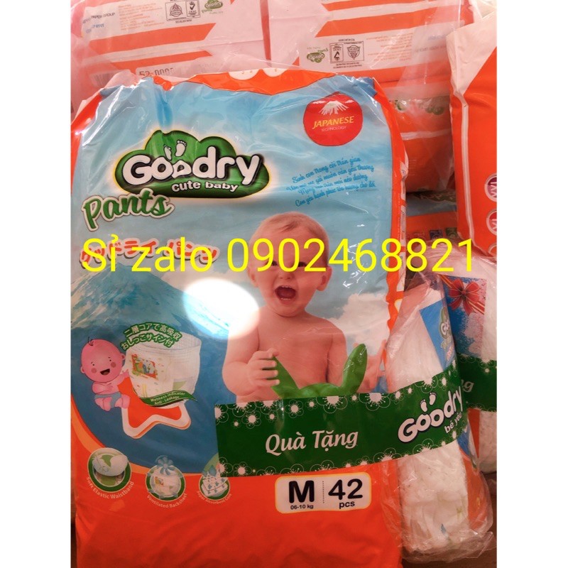 ( KM thêm 6 miếng tả quần ) Tả quần Goodry M42 , L38, XL 34 giá rẻ nhất