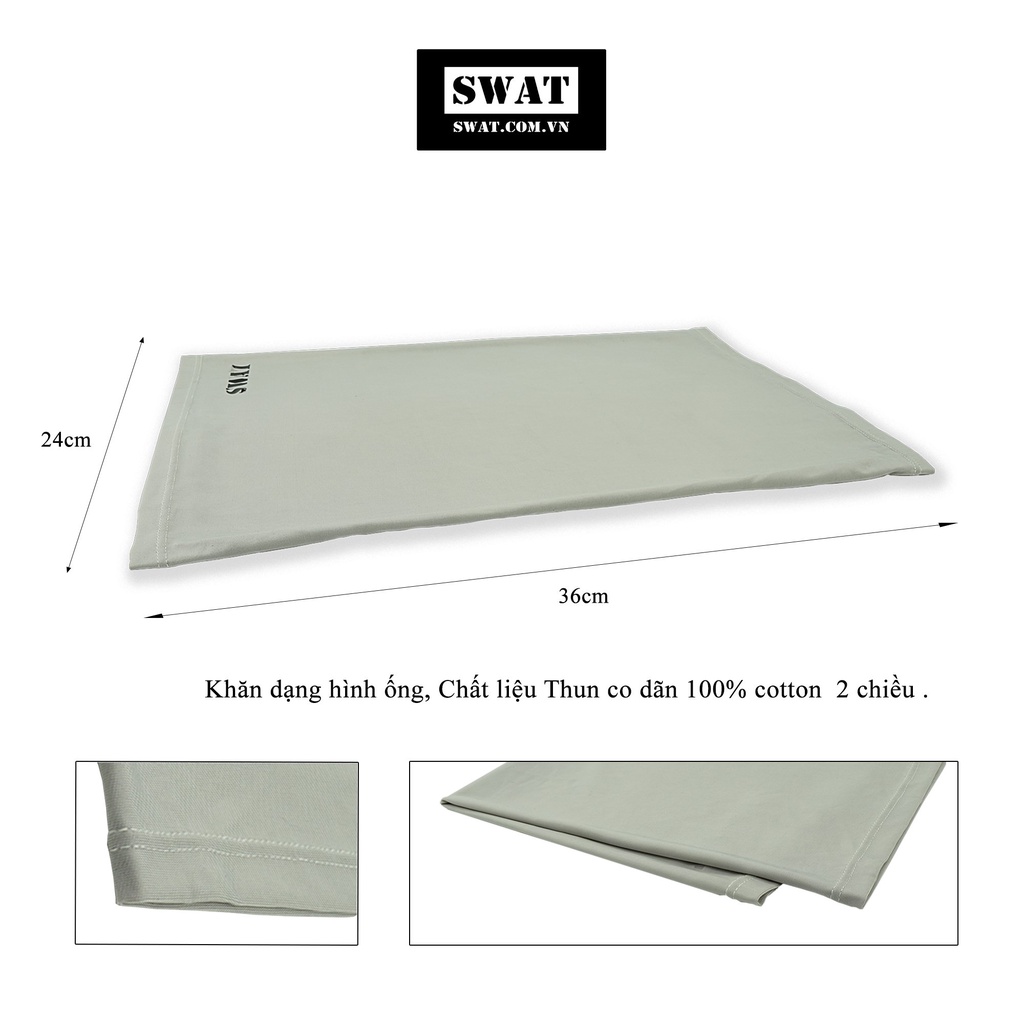 Khăn đa năng SWAT chống nắng, chống gió, chống bụi siêu chất lượng, siêu đẹp màu xám tiện lợi