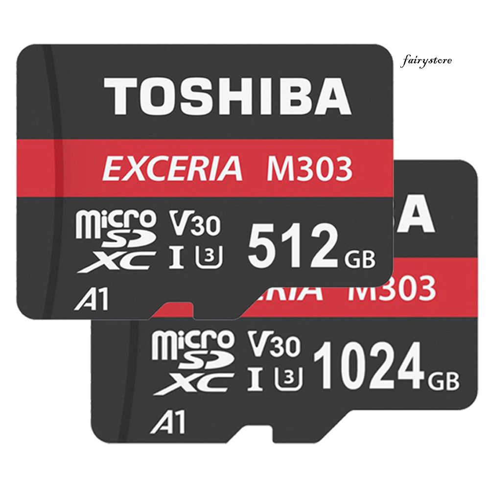 Thẻ Nhớ Micro Tf Fs + T Toshiba 512g / 1t U3 Tf Cho Điện Thoại / Camera